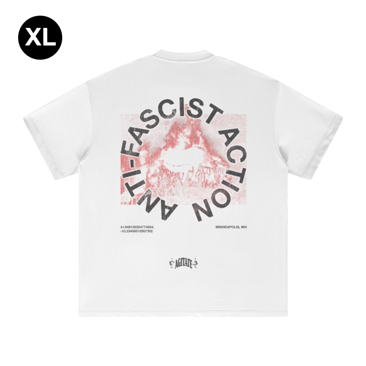 Anti Fascist Tee Sample