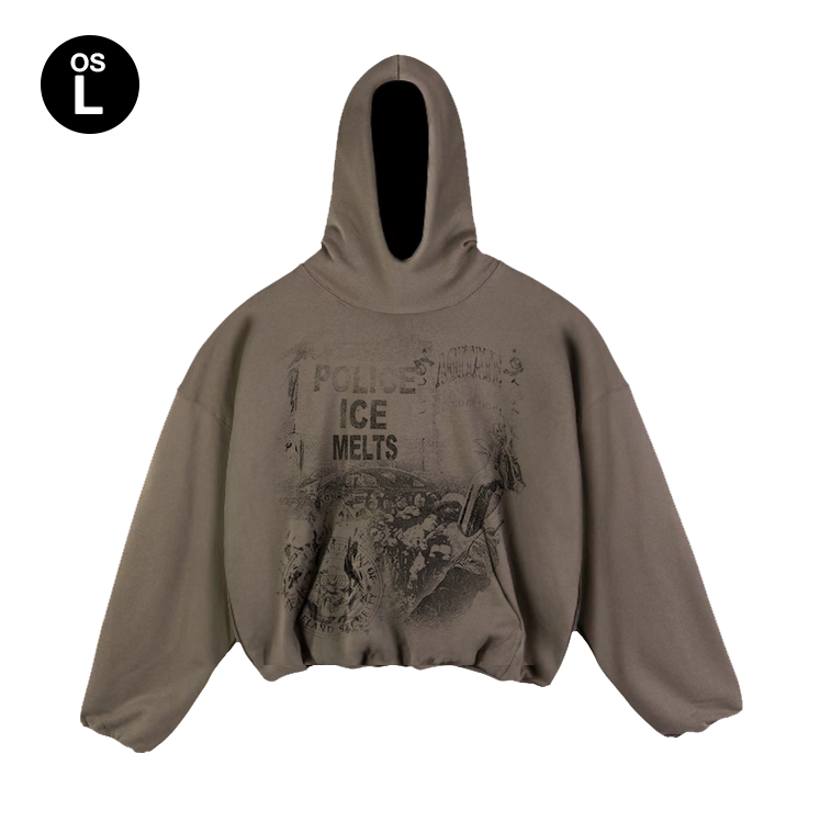 Ice Melts Hoodie Sample