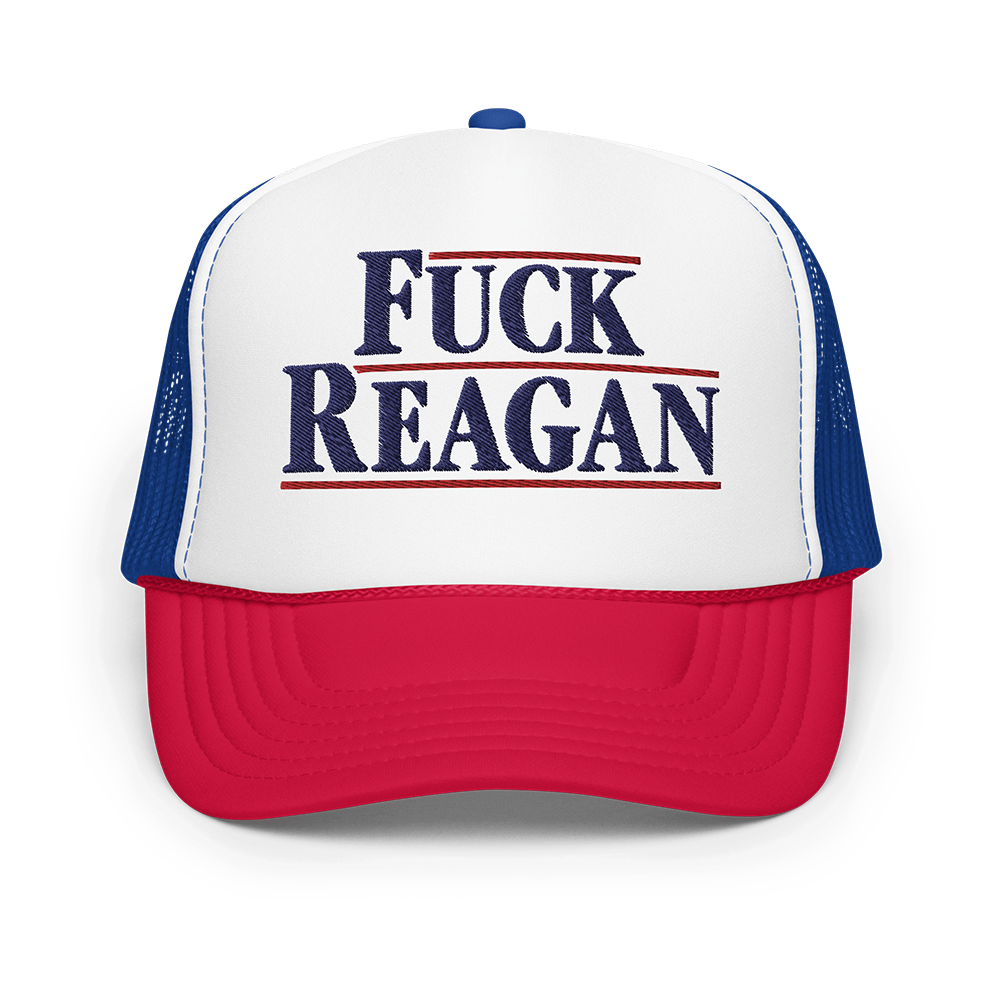 Fuck Reagan Hat Sample